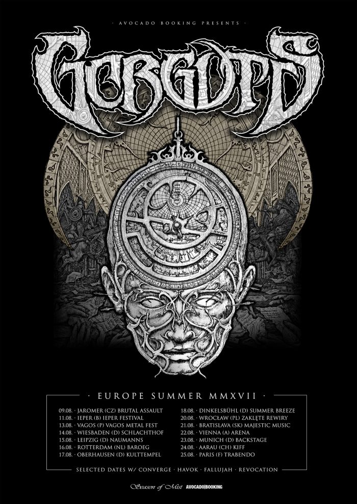 August 2017 Europe Tour Flyer